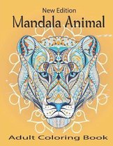 New Edition Mandala Animal Adult Coloring Book