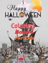 Happy HALLOWEEN Coloring Books For Kids