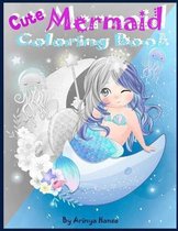 Cute Mermaid Coloring Book