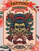 Tattoo coloring book for adults