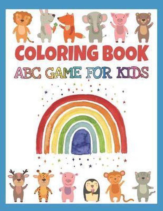coloring book: coloring book abc game for kids: My first Activity Book ...
