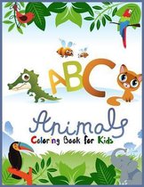 ABC Animals Coloring Book