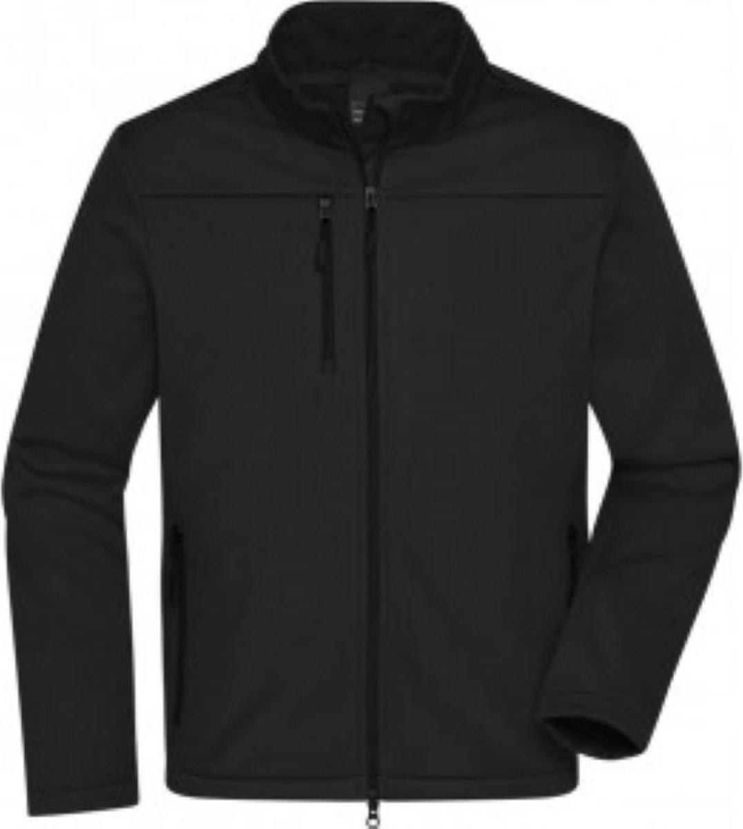 James en Nicholson 3-laags Heren Softshell Jas – . Zwart