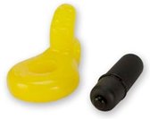 Glo-Glo a Go-Go Glo Ring - Electric Lemon - Cock Rings -