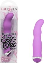 8-Function Classic Chic® Curve - Purple - Design Vibrators -