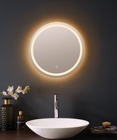 Calisto Design Lazio Badkamerspiegel Rond 80x80 cm - LED verlichting - Verwarming - Anti Condens - Calisto Design