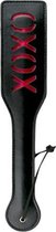 Zwarte Leren Paddle XOXO - BDSM - SM toys