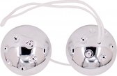 Metal Duo Balls - Silver - Balls -