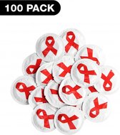 Exs Red Ribbon Condoms - 100 pack - Condoms -