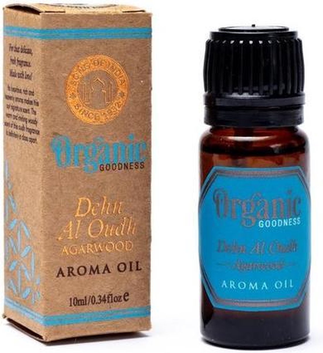 Goedkoopste Organic Goodness Aroma Olie Dehn Al Oudh Agarhout (10 ml