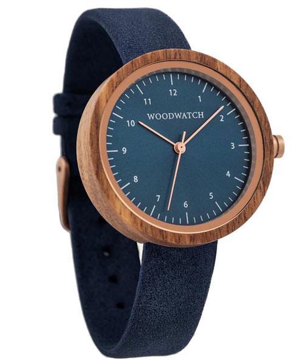 De officiële WoodWatch | Malmo Navy | Houten horloge dames