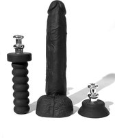 Boneyard Cock - 10 inches - Black - Silicone Dildos -