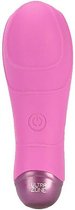 UltraZone Eternal 9x Rechargeable Vibe - Pink - Silicone Vibrators -