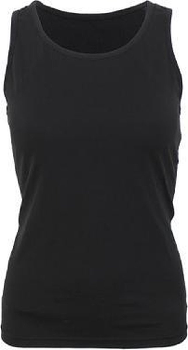 Spiral - URBAN FASHION Mouwloze top - M - Zwart