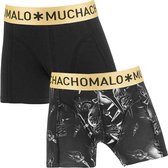 Muchachomalo jongens 2P torch zwart - 146/152