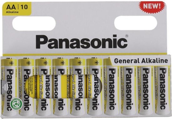Panasonic batterijen AA 10 stuks - Penlite Batterij AA | bol.com
