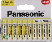 Panasonic batterijen AAA 10 stuks - Mini Penlite Batterij AAA | bol.com