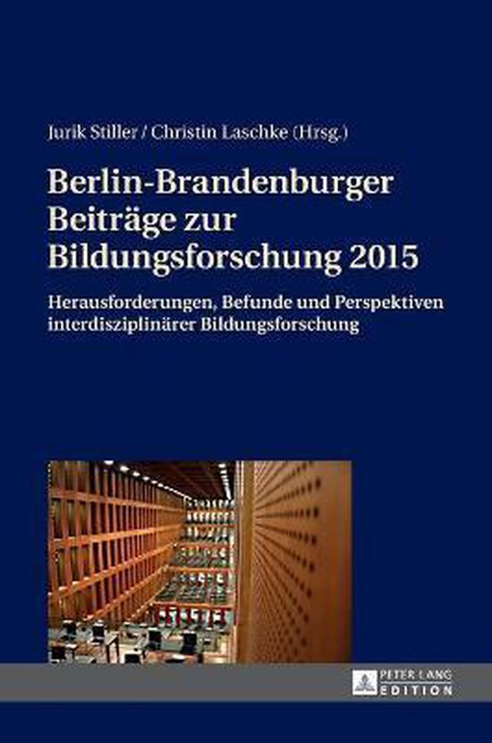 Berlin-Brandenburger Beiträge zur Bildungsforschung 2015 - cover