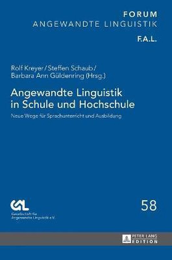 Angewandte Linguistik in Schule und Hochschule - cover