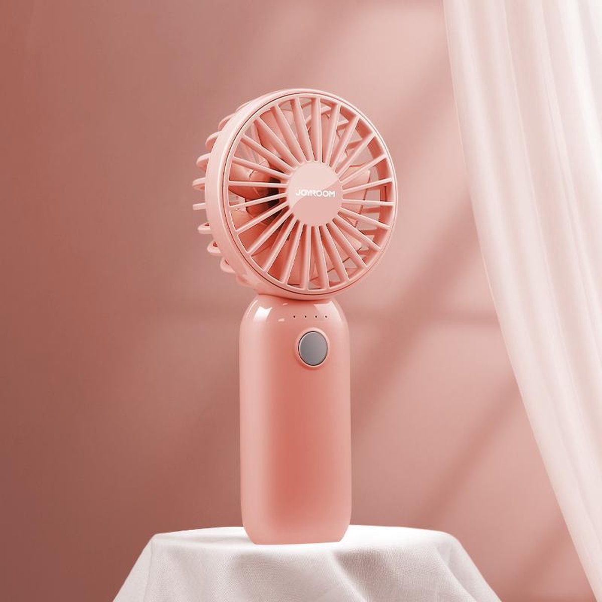 handventilator-handventilator oplaadbaar-mini ventilator-Wordt geleverd met een