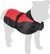 Honden Winterjas IJsbeer Rood 65cm Ruglengte