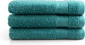 iBella Living Hotelkwaliteit Handdoek - Groen – 3 stuks – 70x140 cm