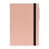 LEGAMI BUREAU AGENDA 2022 - Dag op 1 pagina - 17x24cm - rose gold