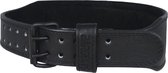 Barbelts weightlifting belt - gewichthefriem van leer met padding - XL
