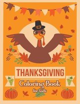 Thanksgiving Coloring Book for Kids