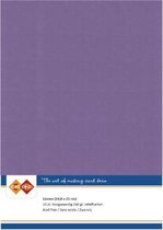 Linen Cardstock - A5 - Grape