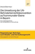 Die Umsetzung der UN-Behindertenrechtskonvention auf kommunaler Ebene in Bayern
