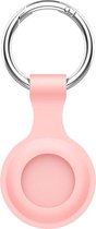 Cicon AirTag Sleutelhanger Roze - Airtag Hoesje - Airtag Case - Airtag hanger