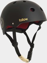 Follow Pro helmet black/maroon