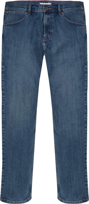WRANGLER REGULAR MID STONE REGULAR JEANS-HEREN