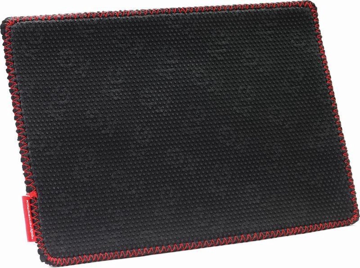 KitchenGrips - Onderzetter - Pannenlap - neopreen - 19x28cm - zwart