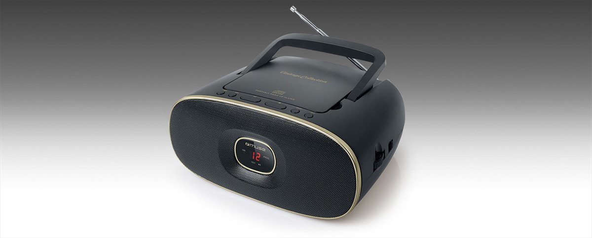 Muse MD-202VT - Compacte Radio/CD Speler thumbnail 5