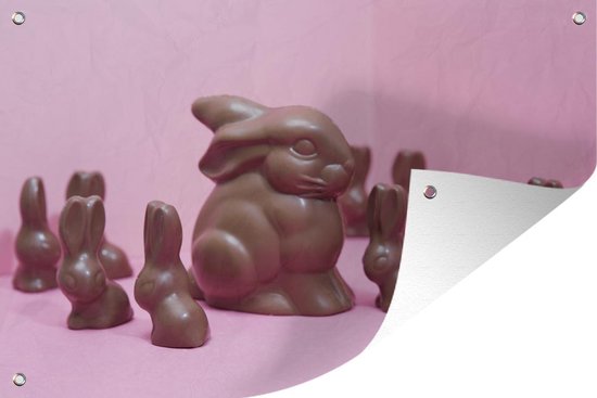 Lapin chocolat en 3D - décoration pâques