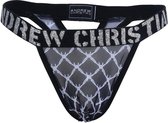 Andrew Christian - Barbed Wire Sheer Y-Back Thong - Maat XL - Heren String - Erotisch heren ondergoed