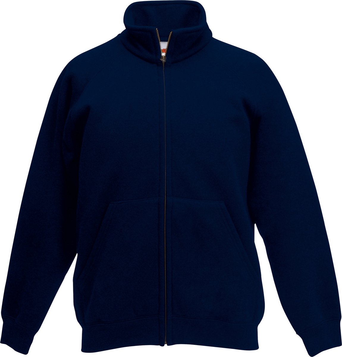 Fruit Of The Loom Kinder Kinderen Unisex Poly-Katoen Sweat jack Donker Marine