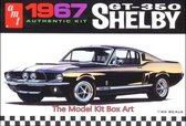 1:25 AMT 0800 1967 Shelby GT350 Car Plastic Modelbouwpakket