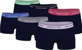 Tommy Hilfiger 6-pack boxershorts - groen/blauw/paars