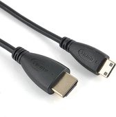 NÖRDIC HDMI-407 HDMI naar mini HDMI kabel - 2 m - Zwart