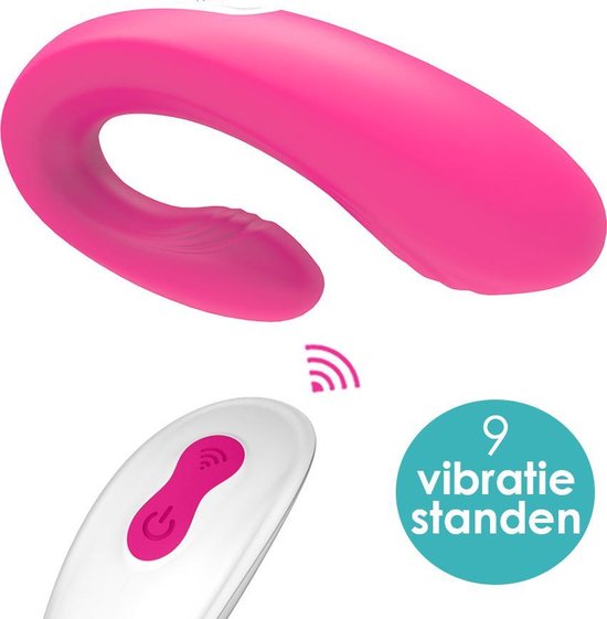 Tease Me® Double Pleasure Vibrator met Afstandsbediening - Waterproof -  Clitoris... | bol.com