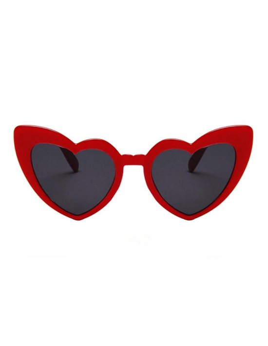 Gewatteerde brillen-/zonnebrillenkoffer Accessoires Zonnebrillen & Eyewear Brillenkokers Teckels met rode hartjes 