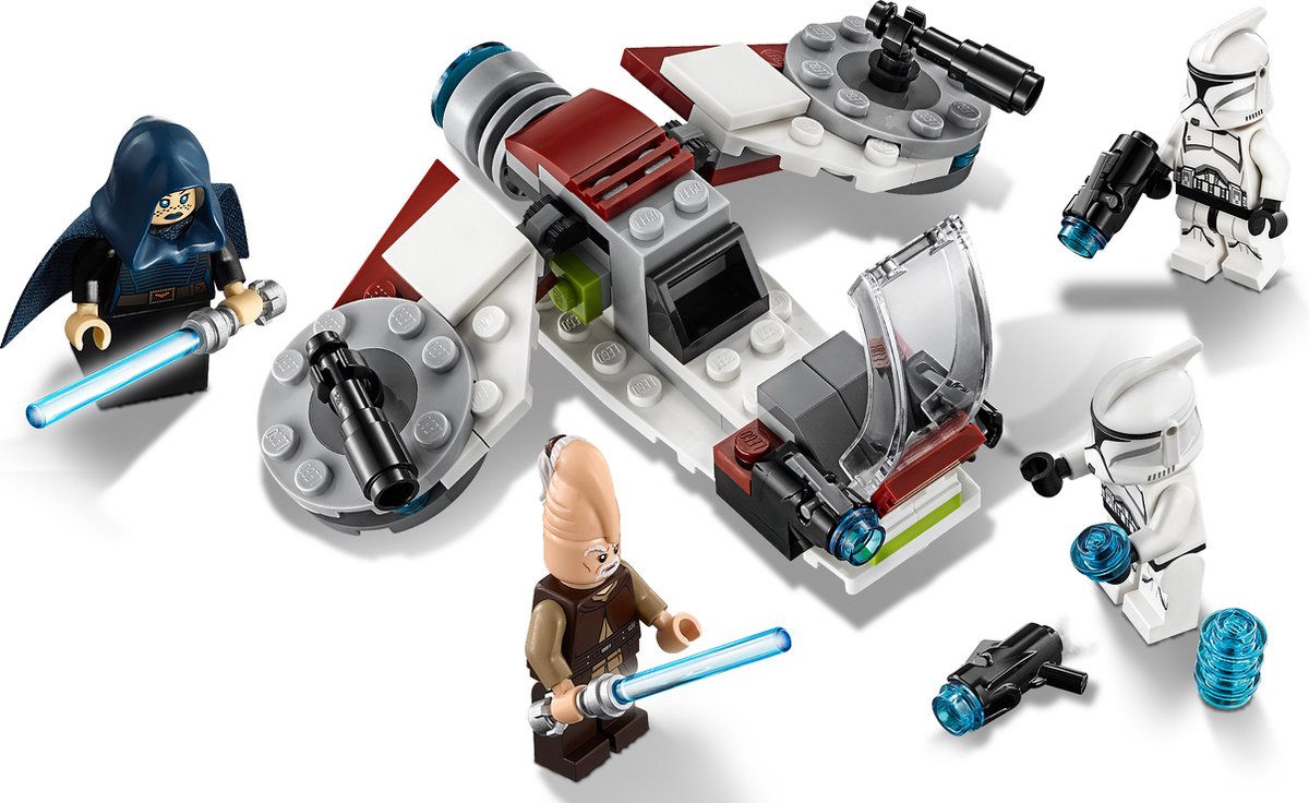 LEGO Star Wars Jedi en Clone Troopers Battle Pack - 75206 — afbeelding 11