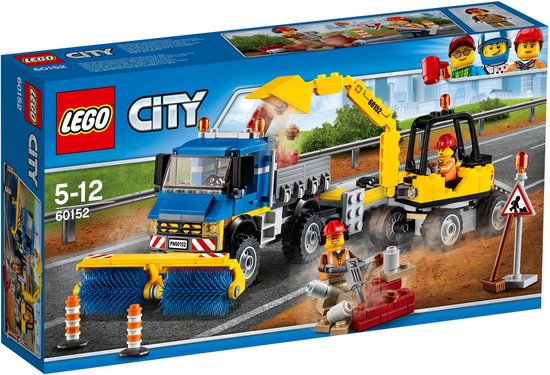 LEGO City Veeg- en Graafmachine - 60152 | bol.com