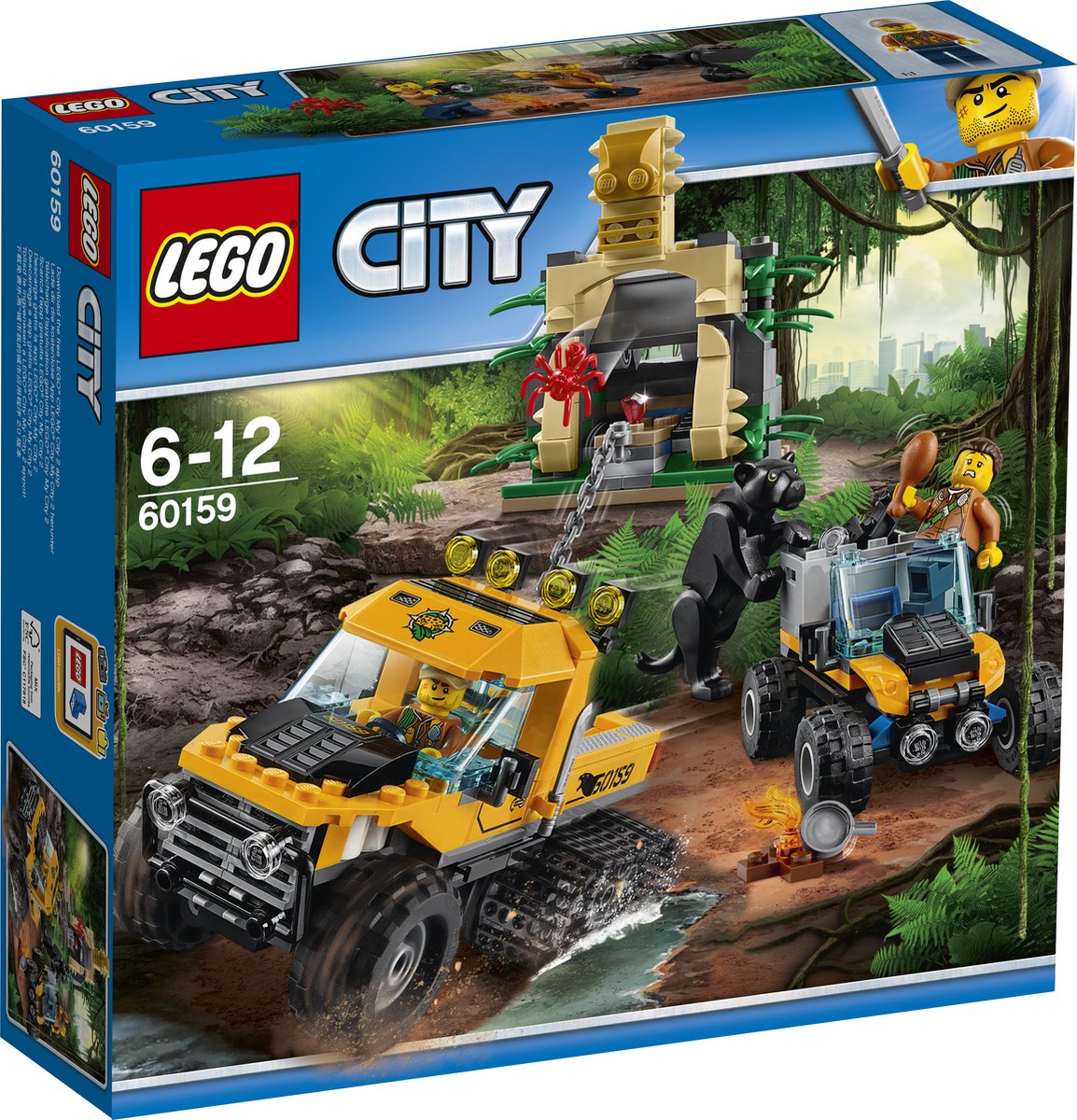 LEGO City Jungle Missie met Halfrupsvoertuig - 60159 | bol.com