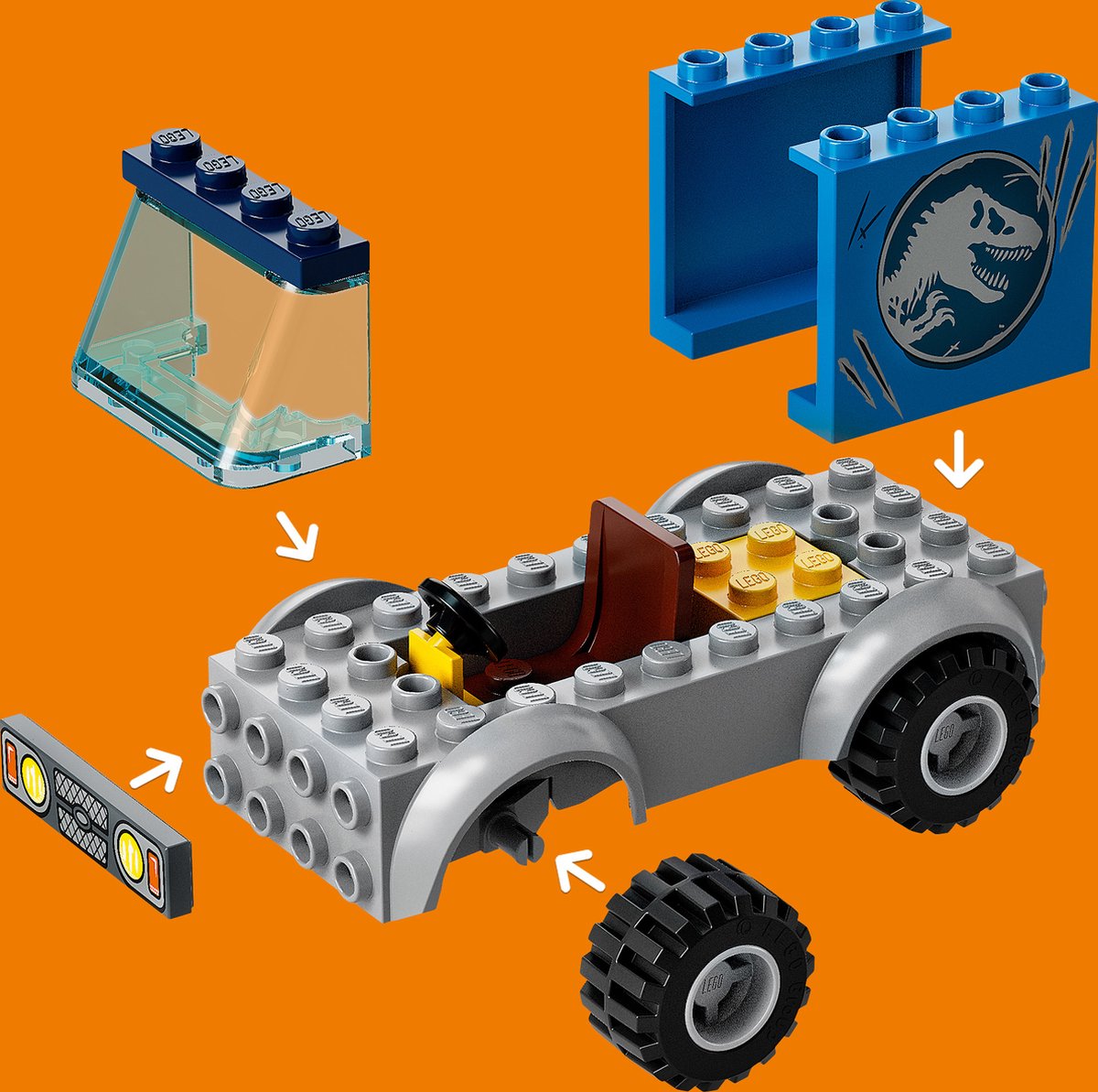 LEGO Toy Story 4 T. rex ontsnapping 10758 — afbeelding 12