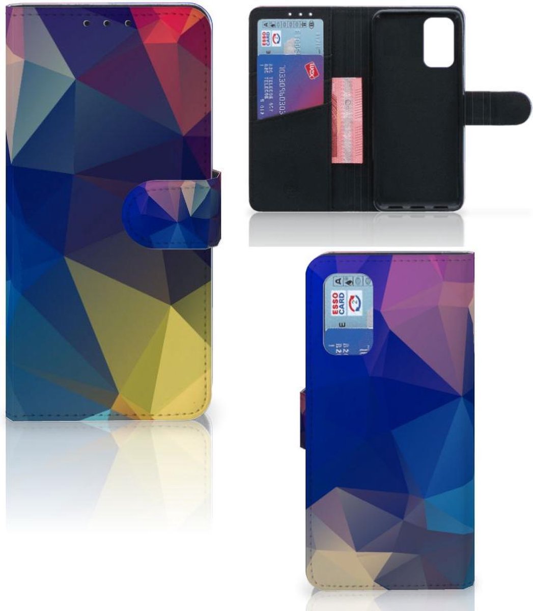 Samsung Galaxy A32 4G Book Case Polygon Dark