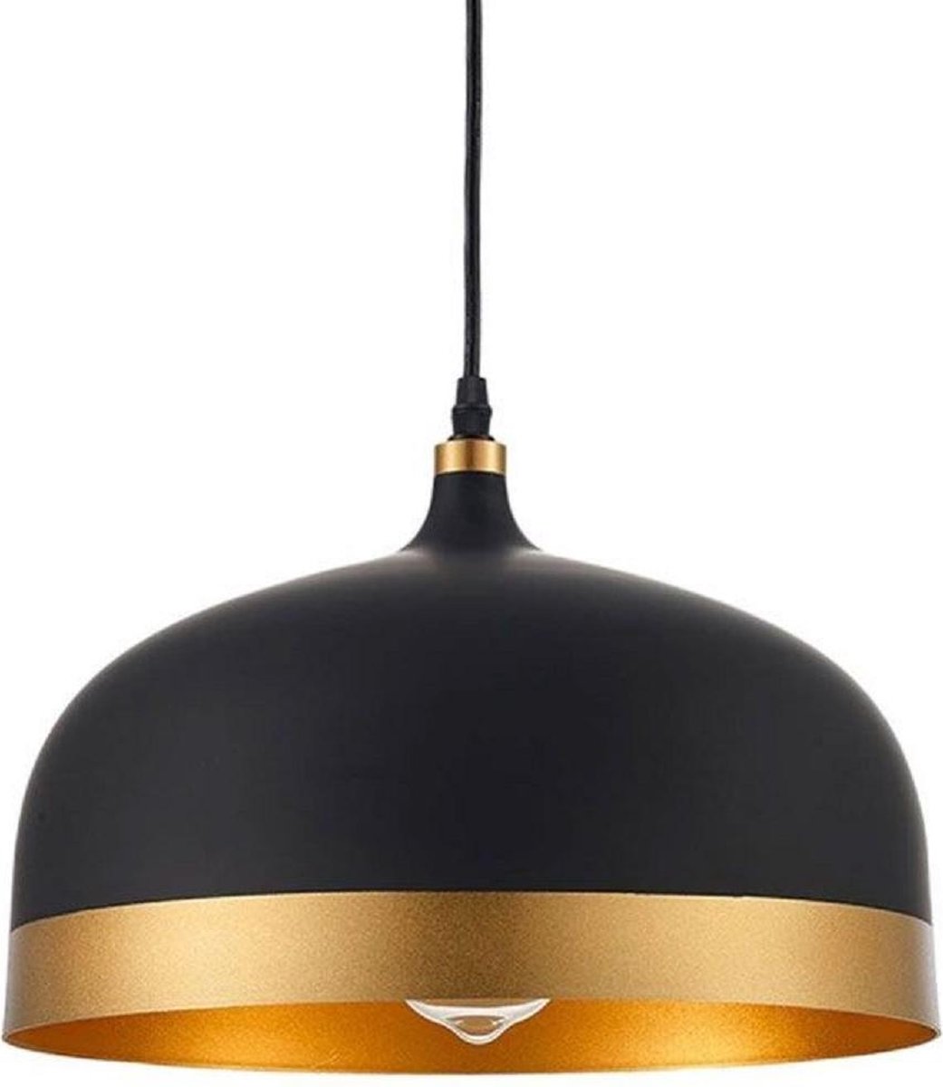 Life Industriële Metalen Hanglamp - 3 vlammig zwart, E27 hanglamp van  metaal... | bol.com
